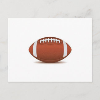 FOOTBALL IMAGE ON ITEMS POSTCARD