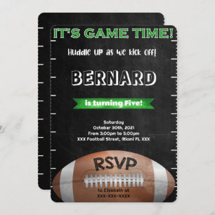 Football Invitation