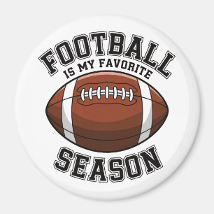 Football is my favourite season magnet