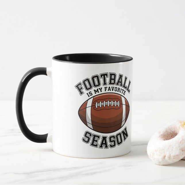 Football is my Favourite Season Mug (With Donut)