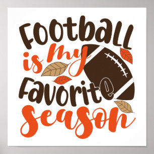 Football is My Favourite Sesaon Poster