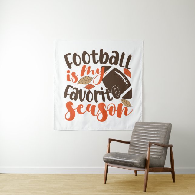 Football is My Favourite Sesaon Tapestry (In Situ)