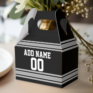 Football Jersey - Customize with Your Info Favor Box