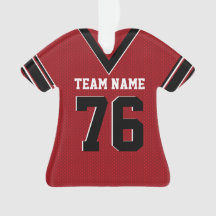 Football Jersey Red Uniform avec photo