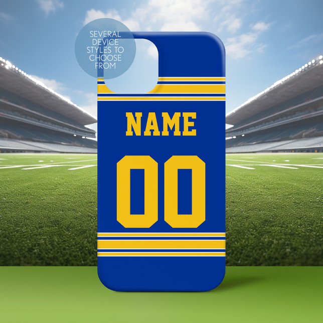 Football Jersey with Area To Customize Case-Mate iPhone Case (Personalized Phone Case with A sporty Design)