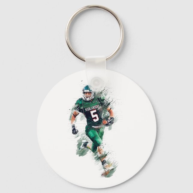 Football Keychain (Front)