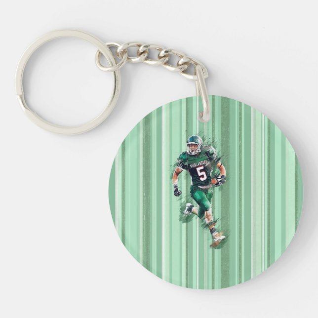 Football Keychain (Front)