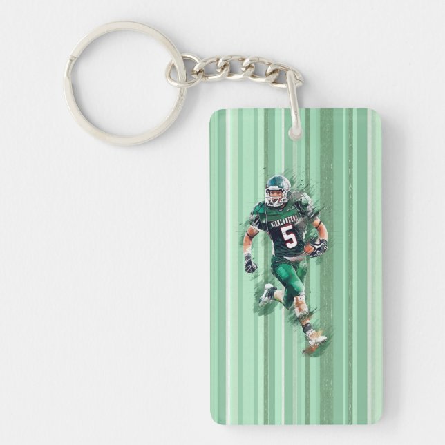 Football Keychain (Front)