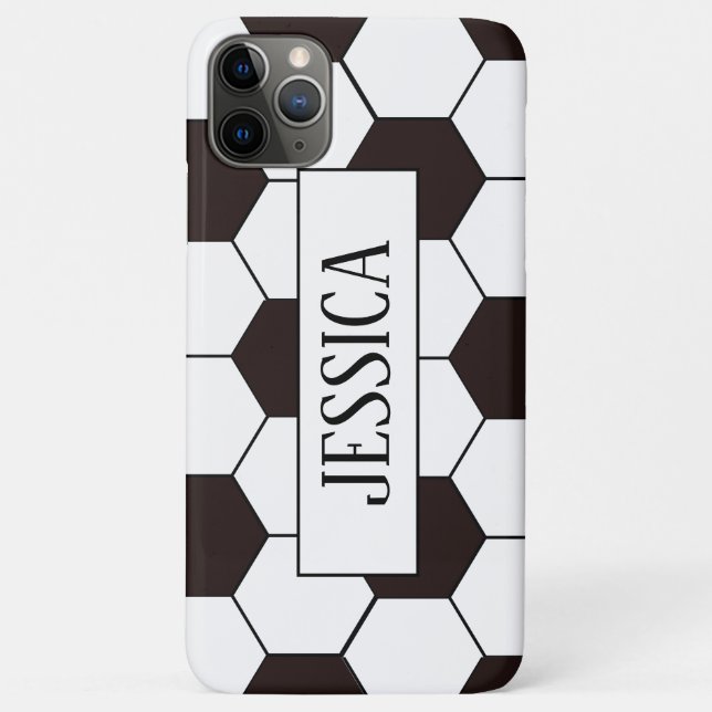 Football Kids Soccer pattern Footballer birthday Case-Mate iPhone Case (Back)