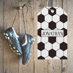 Football Kids Soccer pattern Footballer birthday Gift Tags<br><div class="desc">#instasoccer #footballplayer #soccergame #instafootball #football #footballgame #playerr #stadium #kicks #kick #team #play #playing #instatag #ball #kicksonfire #soccerball #soccer #fans #instagramanet #soccerlife #kickstagram #footballseason #field #pass #futbol</div>