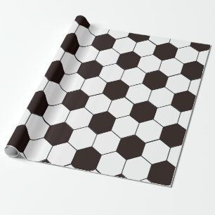 Football Kids Soccer pattern Footballer birthday Wrapping Paper