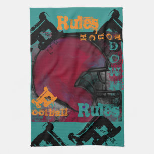 FOOTBALL KITCHEN TOWEL