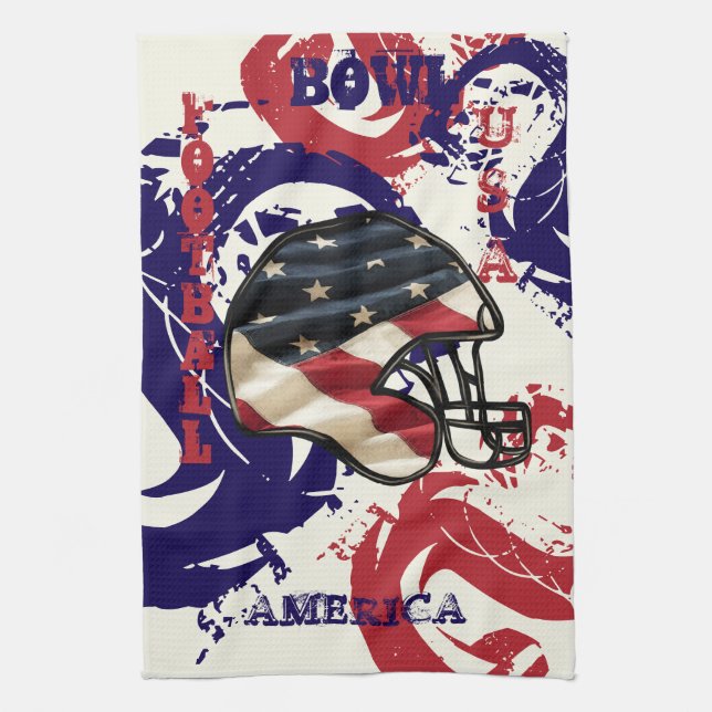 FOOTBALL KITCHEN TOWEL (Vertical)