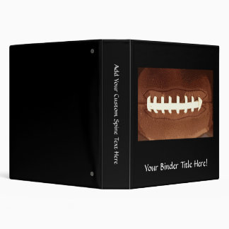 Football Laces Graphic Binder