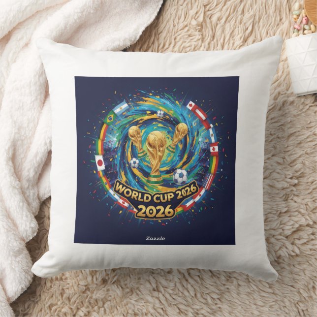 Football Legend Inspired Throw Pillow (Blanket)