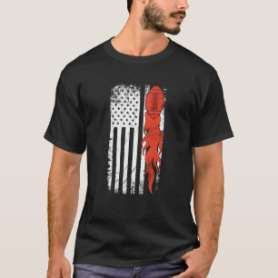 Football Lineman Flag Ball Offensive Defensive Pla T-Shirt