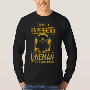 Football Lineman Hero Offensive Defensive Player T-Shirt