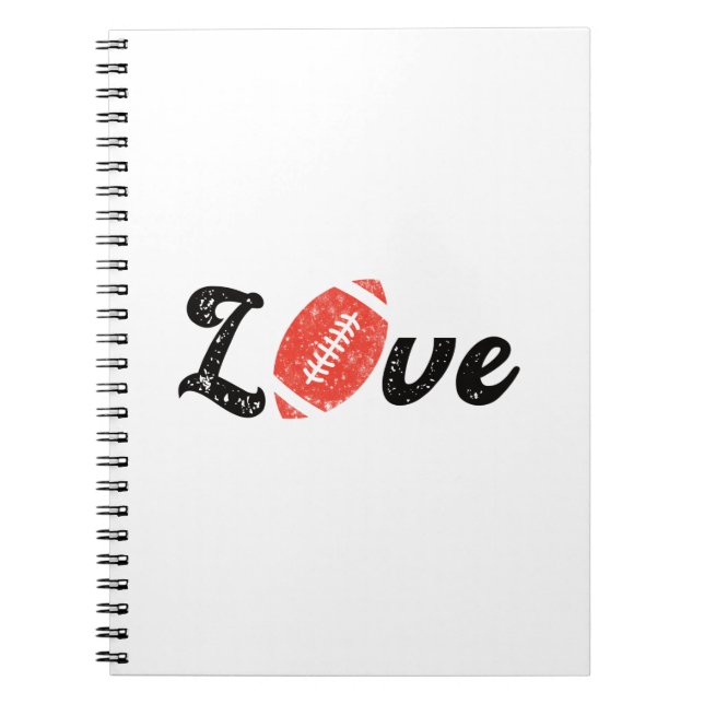 Football Love Notebook (Front)
