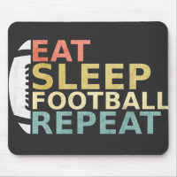Football Lover Eat Sleep Football Repeat