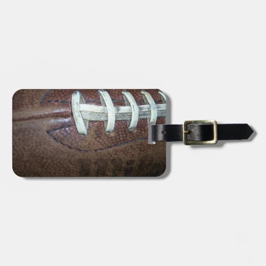Football Luggage Tag