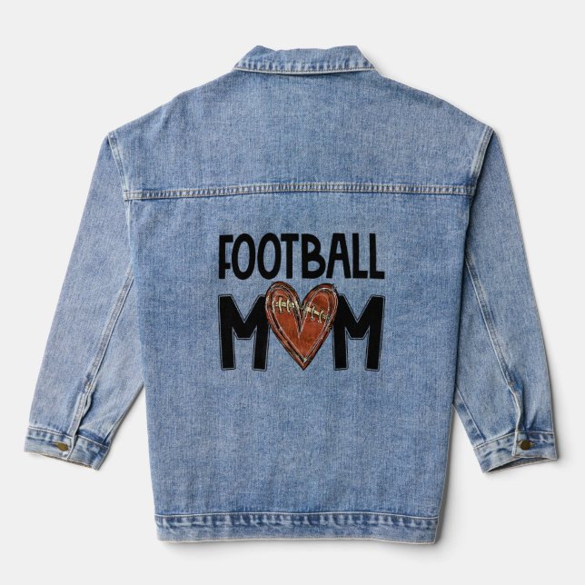Football Maman Vie Jeu Vibes Football Maman Moth (Verso)