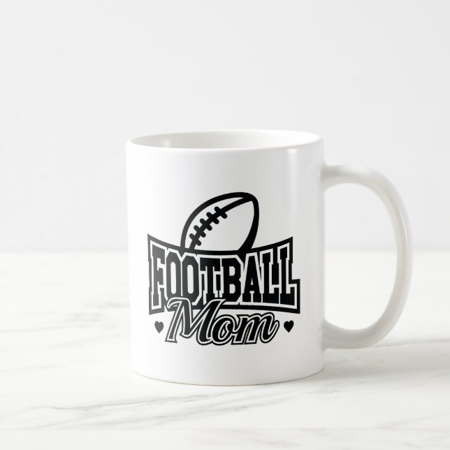 Football Mom Coffee Mug (Right)