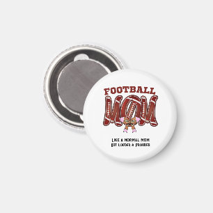  football mom funny games day mother's day magnet