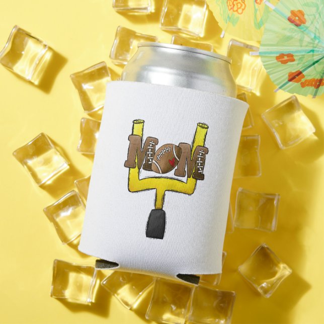 Football Mom Goal Post Can Cooler (In Situ Summer)