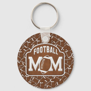 Football Mom Keychain