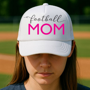 Football Mom Sporty Trucker Hat