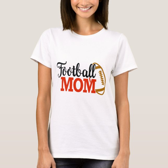 Football Mom T-Shirt (Front)