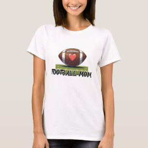 Football Mom T-Shirt Cute Game Day T-Shirt