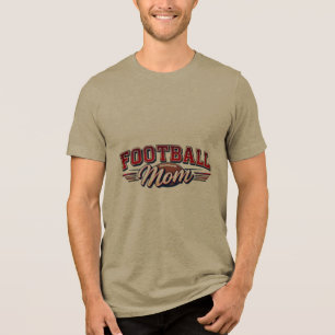 Football Mom Tri-Blend Shirt