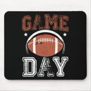 Football Motivational Style Season Gifts Boys Men Mouse Pad
