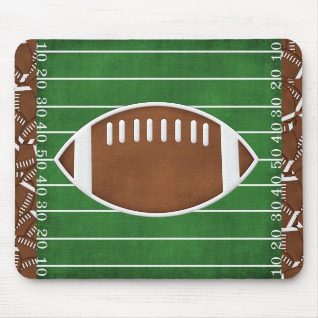 Football Mouse Pad (Front)