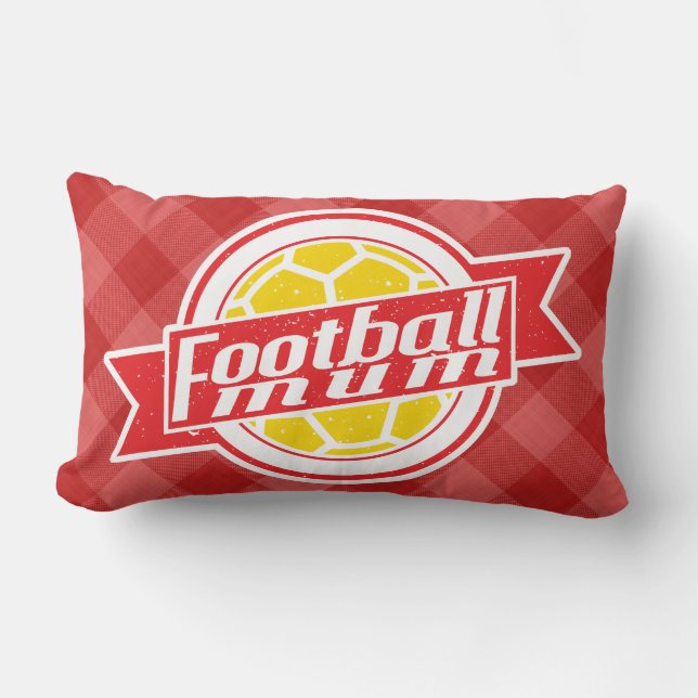 Football Mum Cushion (Front)