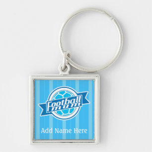 Football Mum Customisable Keyring