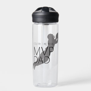 Football MVP Dad Water Bottle