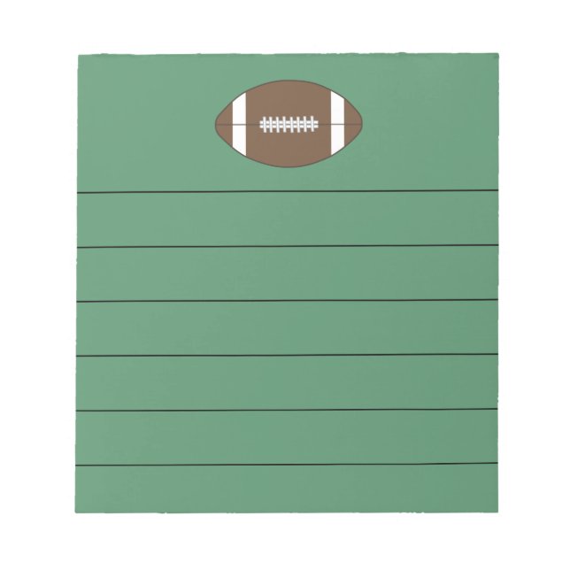  Football Notepad Gift (Front)