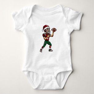 Football Nutcracker Christmas 2026 Holiday Sports Baby Bodysuit