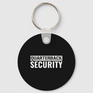 Football Offensive Line Lineman Quarterback Protec Keychain