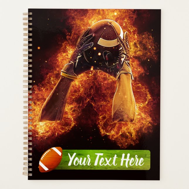 Football on Fire Planner (Front)