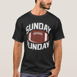 Football on Sunday is Funday American Football Vin T-Shirt