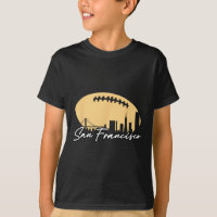Football Outline Of Your City San Fran
