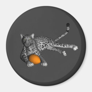 Football Panther Magnet