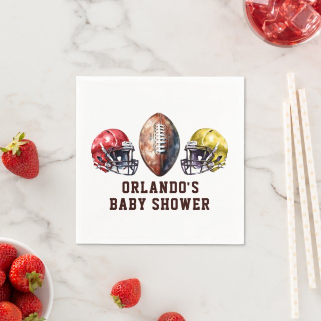 Football Party Napkins (Insitu)