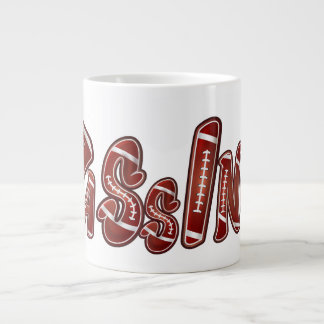 Football Passing Quarterback Coffee Mug - Retro Sp