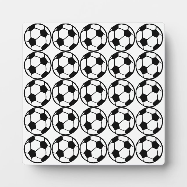 Football pattern plaque (Front)