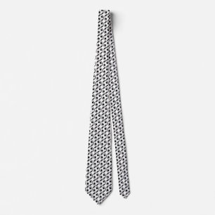 Football pattern tie