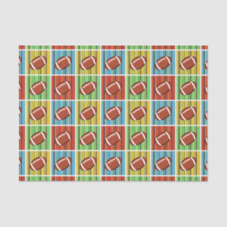Football Pattern Tissue Paper